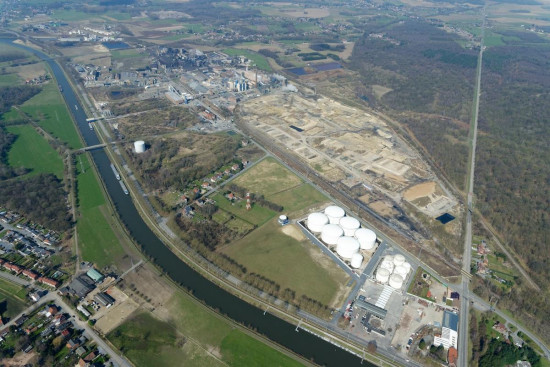 Station d’épuration commune sur l’éco-zoning de Tertre	